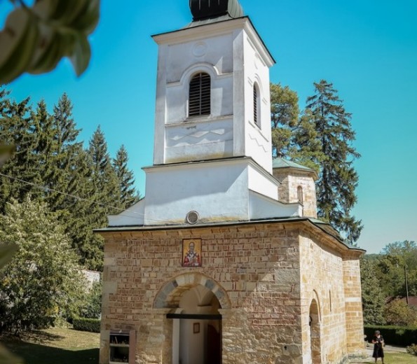 Monastery Draca and Geographical Center of Serbia - village Draca