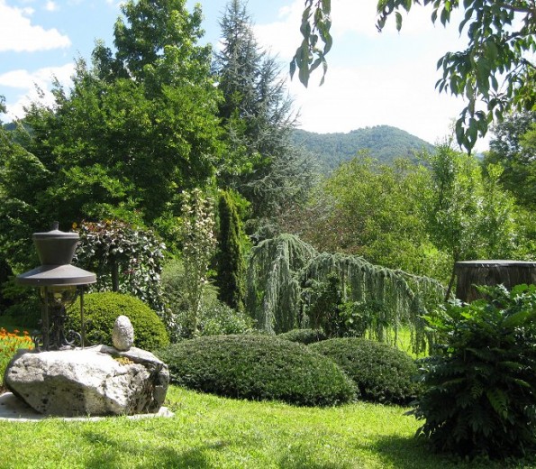 Small arboretum in Ročinj